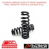 OUTBACK ARMOUR SUSP KIT FRONT ADJBYPASS TRAIL (PAIR)FITS TOYOTA FJ CRUISER 9/10+